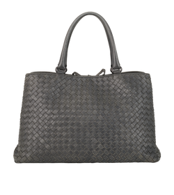 Milano Tote, Leather, Grey, BO7917004, 2*